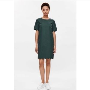 COS Scallop Edge Dress